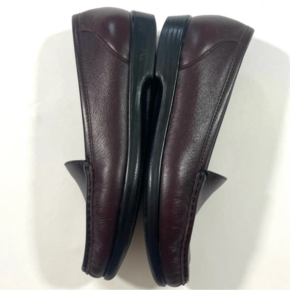 SAS Womens Simplify Leather Loafers Antique Wine - Picture 8 of 8